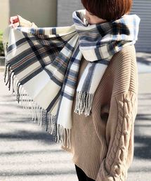 PICCIN | 【WEB限定】チェックストール(マフラー)