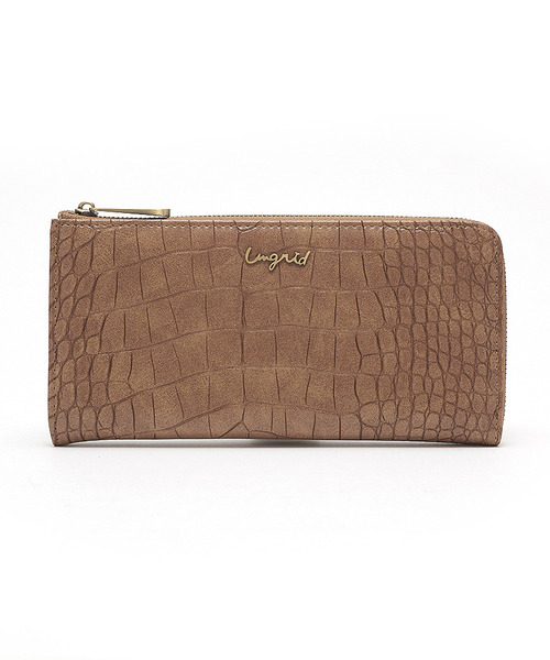 Ungrid（アングリッド）の「【Ungrid/アングリッド】　クロコ風型押しバッグ・ポーチ・サイフ　スペシャル3点SET（トートバッグ・レディース・ブラック/ベージュ/グレー・FREE）」の14枚目の写真