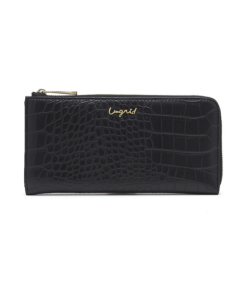 Ungrid（アングリッド）の「【Ungrid/アングリッド】　クロコ風型押しバッグ・ポーチ・サイフ　スペシャル3点SET（トートバッグ・レディース・ブラック/ベージュ/グレー・FREE）」の17枚目の写真