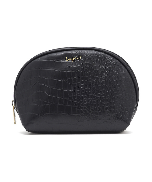 Ungrid（アングリッド）の「【Ungrid/アングリッド】　クロコ風型押しバッグ・ポーチ・サイフ　スペシャル3点SET（トートバッグ・レディース・ブラック/ベージュ/グレー・FREE）」の18枚目の写真