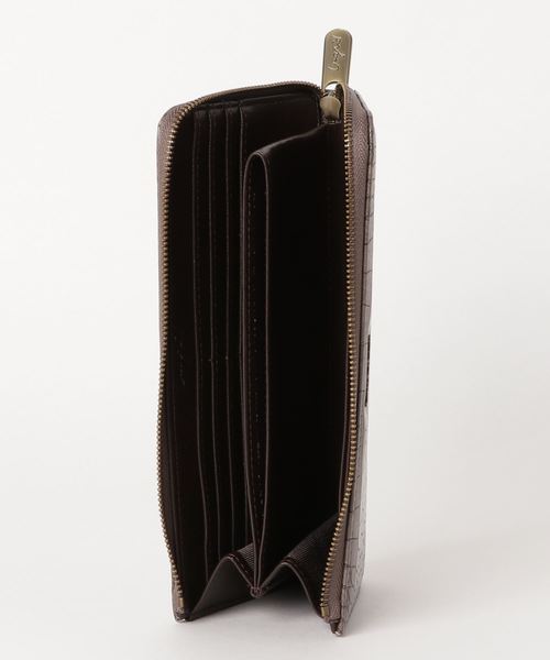 Ungrid（アングリッド）の「【Ungrid/アングリッド】　クロコ風型押しバッグ・ポーチ・サイフ　スペシャル3点SET（トートバッグ・レディース・ブラック/ベージュ/グレー・FREE）」の8枚目の写真