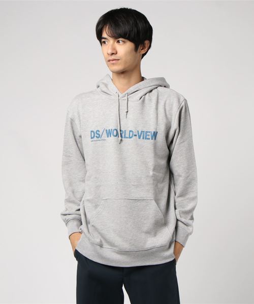 DOUBLE STEAL（ダブルスティール）の「BOXLOGO Girl 裏毛パーカー（パーカー・メンズ・ブラック/グレー系その他/グレー系その他2・MEDIUM/LARGE/X-LARGE）」の3枚目の写真