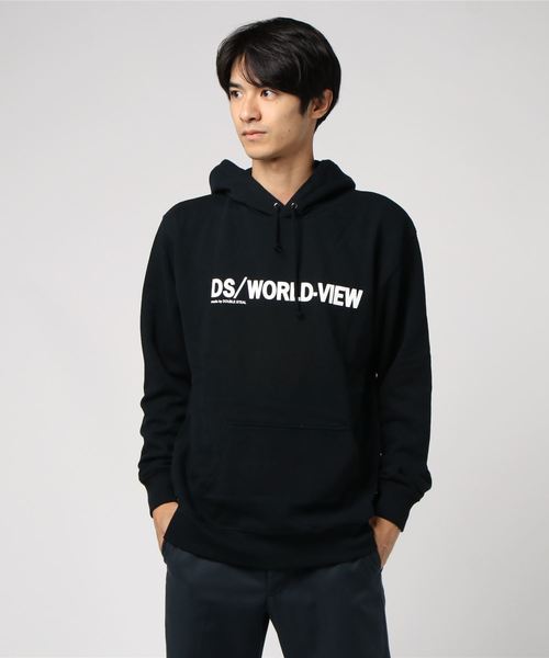DOUBLE STEAL（ダブルスティール）の「BOXLOGO Girl 裏毛パーカー（パーカー・メンズ・ブラック/グレー系その他/グレー系その他2・MEDIUM/LARGE/X-LARGE）」の2枚目の写真