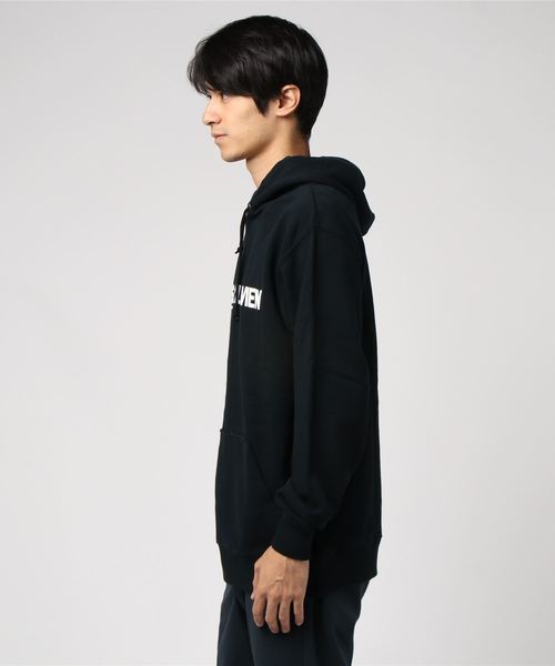 DOUBLE STEAL（ダブルスティール）の「BOXLOGO Girl 裏毛パーカー（パーカー・メンズ・ブラック/グレー系その他/グレー系その他2・MEDIUM/LARGE/X-LARGE）」の7枚目の写真