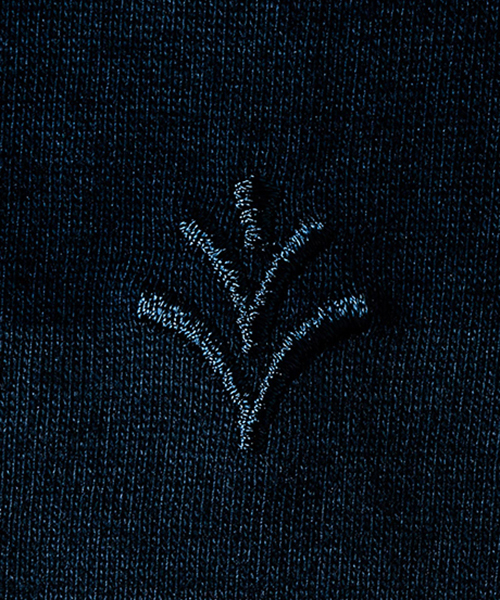 ACANTHUS(アカンサス)の「mlt2392-embroidery logo uneven dye leather pocket L-S Tee ロングスリーブTシャツ(Tシャツ/カットソー・メンズ・ホワイト/ブラック/ネイビー・S/M/XL/L)」の13枚目の写真