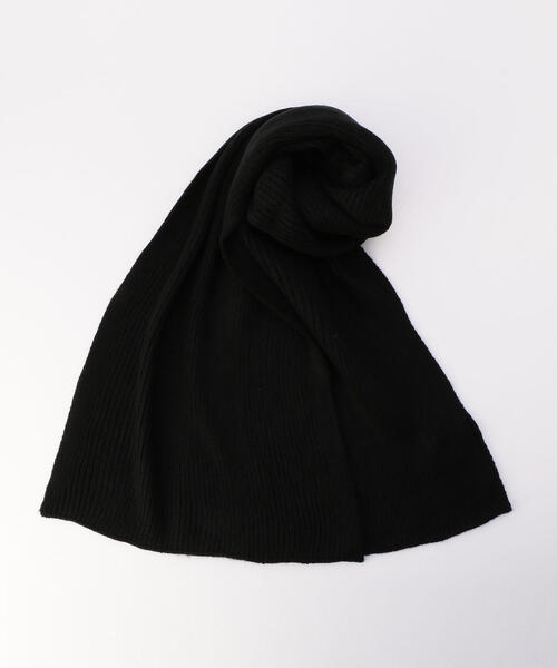 BEAUTY&YOUTH UNITED ARROWS（ビューティーアンドユースユナイテッドアローズ）の「BY アクリルリブニットストール ◆（ストール/ショール・レディース・モカ/オフホワイト/グレー/ブラック/ネイビー・FREE）」の10枚目の写真