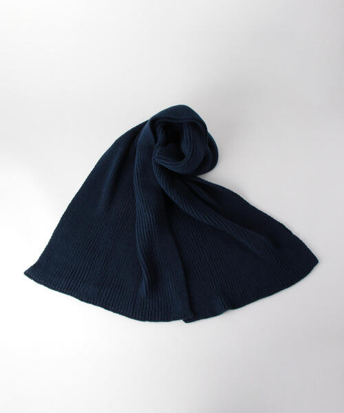 BEAUTY&YOUTH UNITED ARROWS（ビューティーアンドユースユナイテッドアローズ）の「BY アクリルリブニットストール ◆（ストール/ショール・レディース・モカ/オフホワイト/グレー/ブラック/ネイビー・FREE）」の14枚目の写真