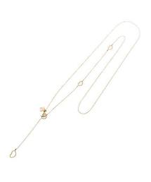 Elenore（エレノア）の「Elenore/ハートYネックレス（ネックレス）」