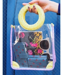 Casselini | クリアオーストリッチハンドルバッグ(ハンドバッグ)