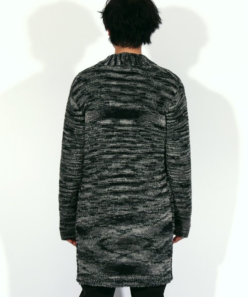 8(eight)(エイト)の「ニット コーディガン ロング丈(カーディガン/ボレロ・メンズ・ブラック/ベージュ・MEDIUM/LARGE)」の18枚目の写真