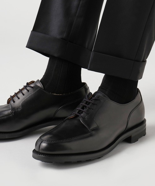 ZOZO（ゾゾ）の「フォーマルソックス(リブ) [MEN]（ソックス/靴下・メンズ・ブラック/ネイビー/杢グレー・マルチサイズ）」の4枚目の写真