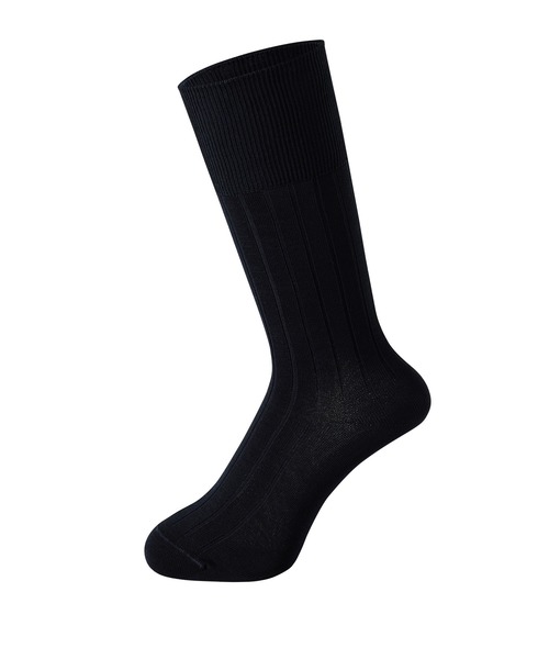 ZOZO（ゾゾ）の「フォーマルソックス(リブ) [MEN]（ソックス/靴下・メンズ・ブラック/ネイビー/杢グレー・マルチサイズ）」の8枚目の写真