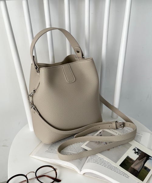 CLEA(クレア)の「2WAYワンハンドルバッグ(ハンドバッグ・レディース・ブラック/キャメル/グレイッシュベージュ/ベージュ/ブラウン・FREE)」の20枚目の写真