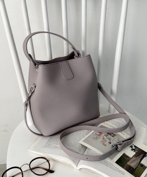 CLEA(クレア)の「2WAYワンハンドルバッグ(ハンドバッグ・レディース・ブラック/キャメル/グレイッシュベージュ/ベージュ/ブラウン・FREE)」の13枚目の写真