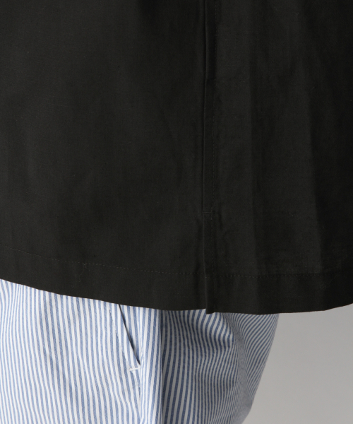 GLOBAL WORK（グローバルワーク）の「ハイブリッドリネンオープンカラー/832659（シャツ/ブラウス・メンズ・ブルー系その他7/ライトグリーン/ベージュ/ゴールド系その他/ブラック・SMALL/LARGE/X-LARGE/MEDIUM）」の17枚目の写真