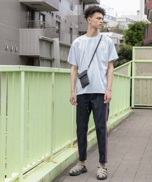 MAISON SPECIAL（メゾンスペシャル）の「“365” テックファブリックショートスリーブカットソー 【MAISON SPECIAL/メゾンスペシャル】（Tシャツ/カットソー・メンズ・ブラック/オフホワイト/オレンジ/ラベンダー・44/46/48）」の12枚目の写真