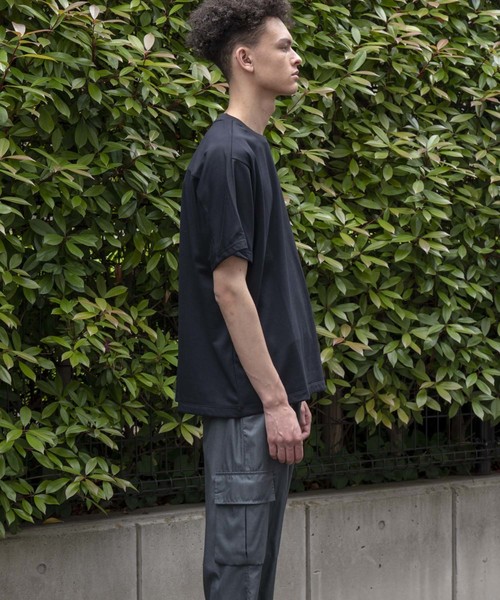 MAISON SPECIAL（メゾンスペシャル）の「“365” テックファブリックショートスリーブカットソー 【MAISON SPECIAL/メゾンスペシャル】（Tシャツ/カットソー・メンズ・ブラック/オフホワイト/オレンジ/ラベンダー・44/46/48）」の15枚目の写真