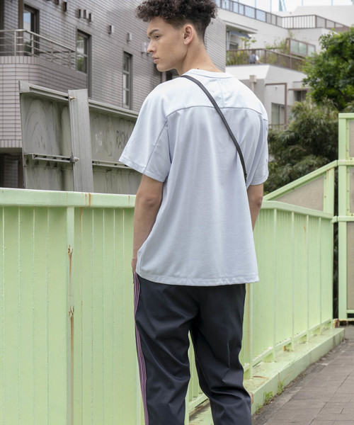 MAISON SPECIAL（メゾンスペシャル）の「“365” テックファブリックショートスリーブカットソー 【MAISON SPECIAL/メゾンスペシャル】（Tシャツ/カットソー・メンズ・ブラック/オフホワイト/オレンジ/ラベンダー・44/46/48）」の21枚目の写真