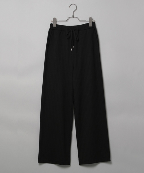PAGEBOY（ページボーイ）の「ワイドリブカットパンツ（その他パンツ・レディース・ブラック/ブラウン/モカ・FREE）」の12枚目の写真
