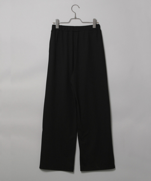 PAGEBOY（ページボーイ）の「ワイドリブカットパンツ（その他パンツ・レディース・ブラック/ブラウン/モカ・FREE）」の15枚目の写真