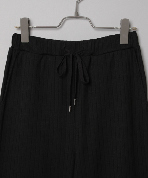 PAGEBOY（ページボーイ）の「ワイドリブカットパンツ（その他パンツ・レディース・ブラック/ブラウン/モカ・FREE）」の16枚目の写真