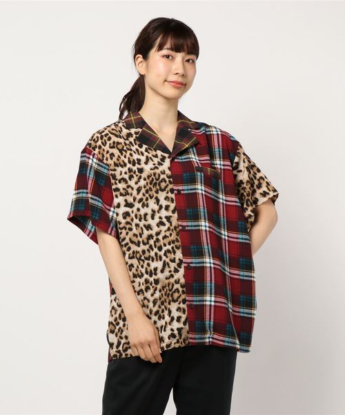 jouetie(ジュエティ)の「クレイジーパターンルーズシャツ(シャツ/ブラウス・レディース・ブラック/ブラウン/グレー・MEDIUM)」の22枚目の写真