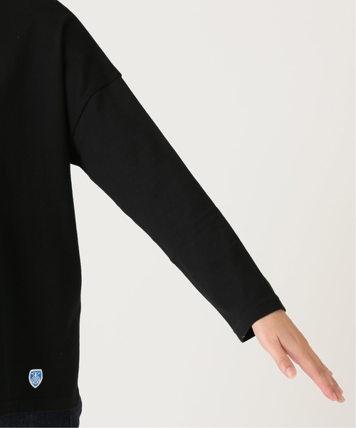 SLOBE IENA（スローブイエナ）の「ORCIVAL 40/2 SOLID カットソー◆（Tシャツ/カットソー・レディース・ブラック/ブラウン系その他/ホワイト・FREE）」の11枚目の写真