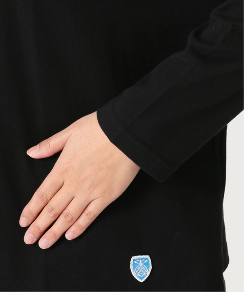 SLOBE IENA（スローブイエナ）の「ORCIVAL 40/2 SOLID カットソー◆（Tシャツ/カットソー・レディース・ブラック/ブラウン系その他/ホワイト・FREE）」の12枚目の写真