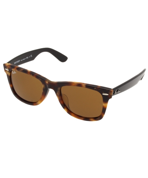 SHIPS for women(シップスフォーウィメン)の「RaYBan: WAYFARER(サングラス・レディース・ブラック/ブラウン/キャメル・ONE SIZE)」の1枚目の写真