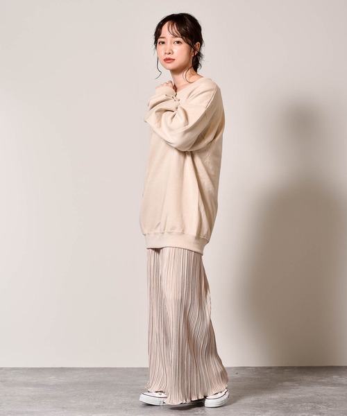 JERZEES（ジャージーズ）の「JERZEES ジャージーズ 裏起毛 クルーネック カラースウェットトレーナー 無地（スウェット・メンズ・ホワイト/ブラック/ネイビー/杢グレー/オリーブ/パープル/オレンジ/サンドベージュ/サックスブルー・S/M/L/XL）」の20枚目の写真