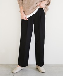 ツイルセンタータックプレスパンツ