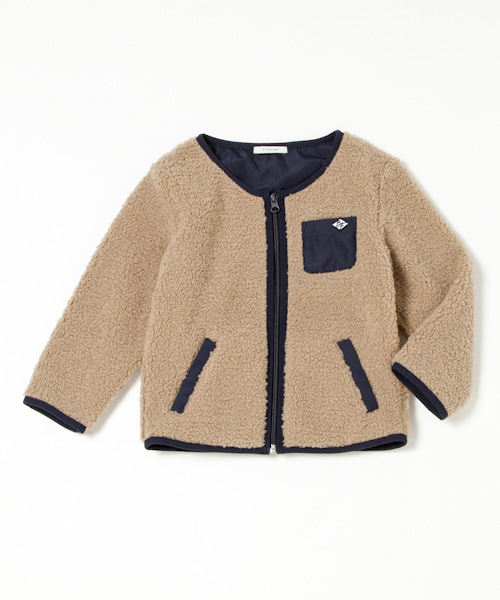 BAYFLOW（ベイフロー）の「[KIDS]ボアブルゾン（ブルゾン・キッズ・オフホワイト/ブラウン系その他・MEDIUM/XX-LARGE/LARGE/X-LARGE）」の13枚目の写真