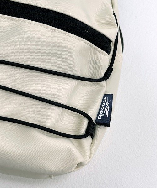Reebok（リーボック）の「Reebok リーボック ワンポイント ロゴ 刺繍 軽量 ドローコード付き ショルダーバッグ 約3L（ショルダーバッグ・メンズ・ブラック/レッド/カーキ/ブラック×イエロー/ブラック系/チャコール/アイボリー・FREE）」の22枚目の写真