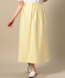 BEAUTY&YOUTH UNITED ARROWS | BYSF ストライプタックマキシスカート　◆(スカート)