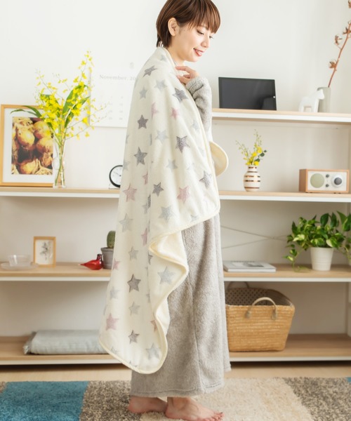 VitaFelice（ヴィータフェリーチェ）の「ブランケット ひざ掛け 大判