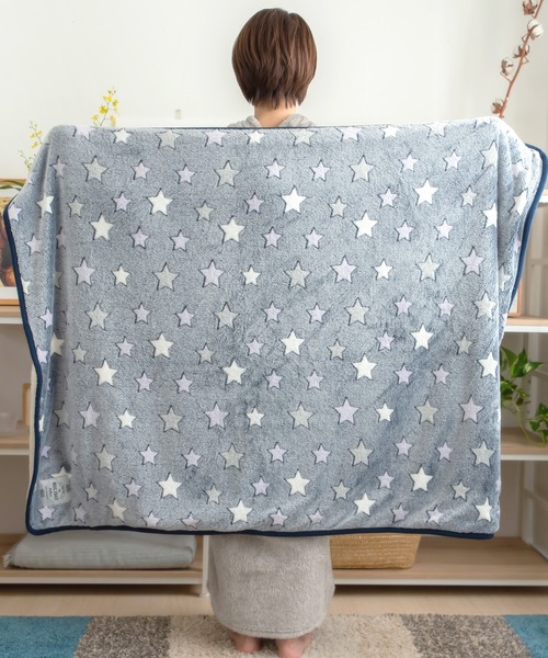 専用❤みかん♥もちぷに♥規格外…大きなブランケット☆Ｗボアケット⭐紺グレー 専用❤みかん♥もちぷに♥規格外…大きなブランケット☆Wボアケット⭐紺