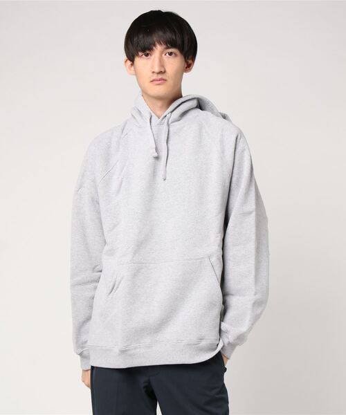 PARKS TOKYO SELECT(パークストウキョウセレクト)の「HEAVY FLEECEPULLOVER HOODIE(UN)(パーカー・メンズ・ネイビー/グレー/ブラック・MEDIUM/LARGE)」の3枚目の写真