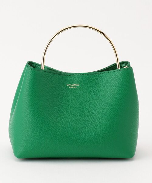 Tiara（ティアラ）の「VIOLAｄ’ORO　ショルダーバッグ（ショルダーバッグ・レディース・グレー/ホワイト/チャコールグレー/サンドベージュ/グリーン・FREE）」の5枚目の写真