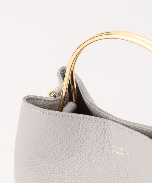 Tiara（ティアラ）の「VIOLAｄ’ORO　ショルダーバッグ（ショルダーバッグ・レディース・グレー/ホワイト/チャコールグレー/サンドベージュ/グリーン・FREE）」の10枚目の写真