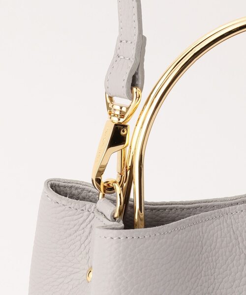 Tiara（ティアラ）の「VIOLAｄ’ORO　ショルダーバッグ（ショルダーバッグ・レディース・グレー/ホワイト/チャコールグレー/サンドベージュ/グリーン・FREE）」の11枚目の写真