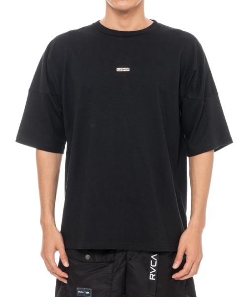 RVCA(ルーカ)の「RVCA メンズ IN BLOOM SS Tシャツ/ルーカ ロゴ 半袖 ドロップショルダー ビックシルエット(Tシャツ/カットソー・メンズ・ホワイト/ブラック/ブルー/グリーン・SMALL/MEDIUM/LARGE)」の7枚目の写真