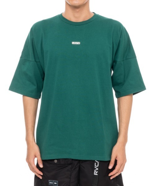 RVCA(ルーカ)の「RVCA メンズ IN BLOOM SS Tシャツ/ルーカ ロゴ 半袖 ドロップショルダー ビックシルエット(Tシャツ/カットソー・メンズ・ホワイト/ブラック/ブルー/グリーン・SMALL/MEDIUM/LARGE)」の11枚目の写真