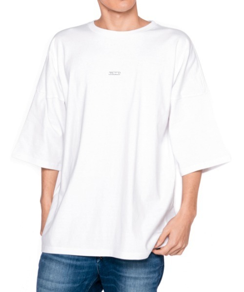 RVCA(ルーカ)の「RVCA メンズ IN BLOOM SS Tシャツ/ルーカ ロゴ 半袖 ドロップショルダー ビックシルエット(Tシャツ/カットソー・メンズ・ホワイト/ブラック/ブルー/グリーン・SMALL/MEDIUM/LARGE)」の5枚目の写真