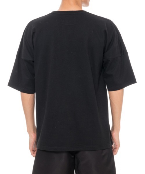 RVCA(ルーカ)の「RVCA メンズ IN BLOOM SS Tシャツ/ルーカ ロゴ 半袖 ドロップショルダー ビックシルエット(Tシャツ/カットソー・メンズ・ホワイト/ブラック/ブルー/グリーン・SMALL/MEDIUM/LARGE)」の9枚目の写真
