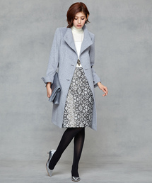 希少【サイズ50】23区 ウールアンゴラビーバー チェスターコート