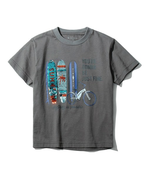 セール 100 150cm スパンコールサーフtシャツ Tシャツ カットソー The Shop Tk ザ ショップ ティーケー のファッション通販 Zozotown