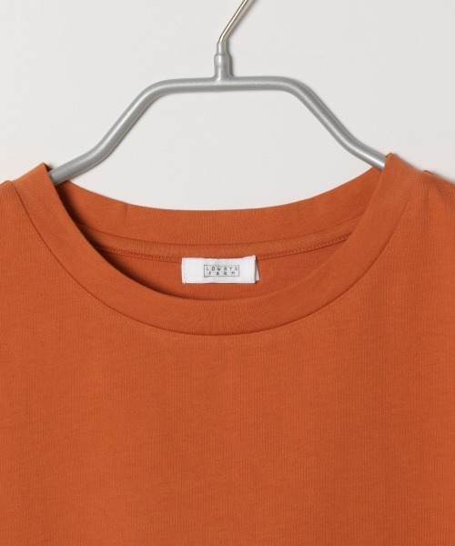 LOWRYS FARM（ローリーズファーム）の「ＢＡＳＩＣノースリーブ　889553（Tシャツ/カットソー・レディース・オフホワイト/カーキ/チャコールグレー/オレンジ・FREE）」の15枚目の写真