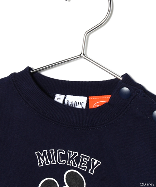 B:MING by BEAMS（ビーミングバイビームス）の「□Disney｜B:MING / ミッキーマウス クルースウェット（スウェット・キッズ・ネイビー/イエロー系その他/レッド・100/90/120/150/140/110/130/80）」の4枚目の写真