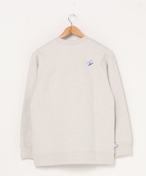 MAISON KITSUNÉ グレー スウェット S メゾンキツネ スウェット フォックスヘッド パッチ グレー