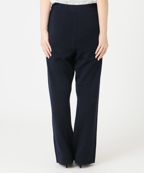 SLOBE IENA(スローブイエナ)の「ウォッシャブルスムースニットパンツ【手洗い可能/ウエストゴム】◆(その他パンツ・レディース・ベージュ/ネイビー/キャメル・38/40/36)」の21枚目の写真